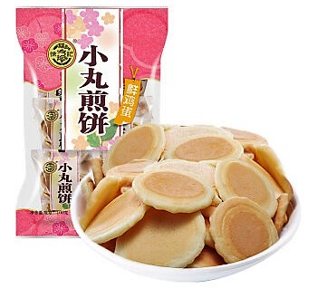 徐福记 小丸煎饼【鲜鸡蛋味】独立小包装 100g